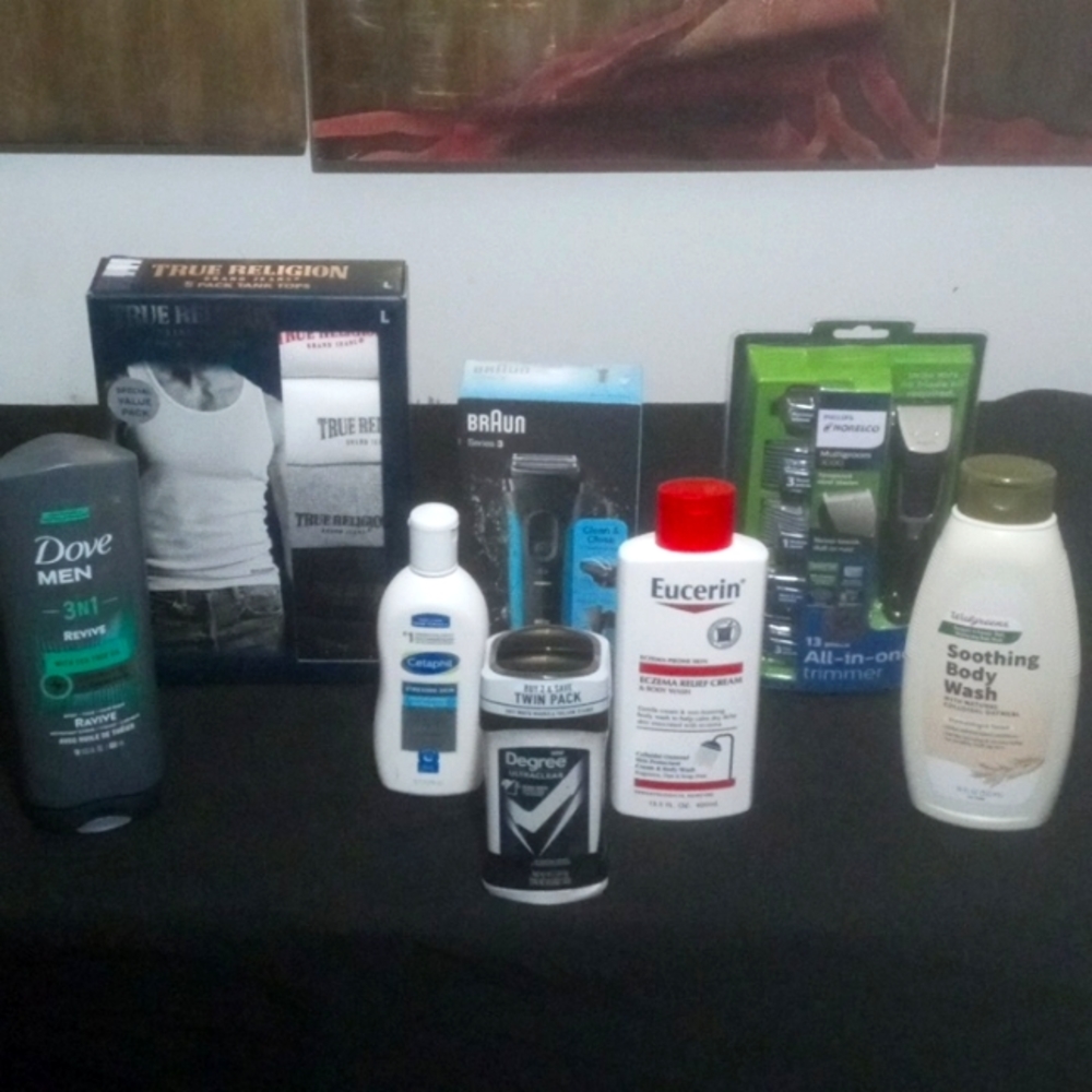 Men's bundle deal.